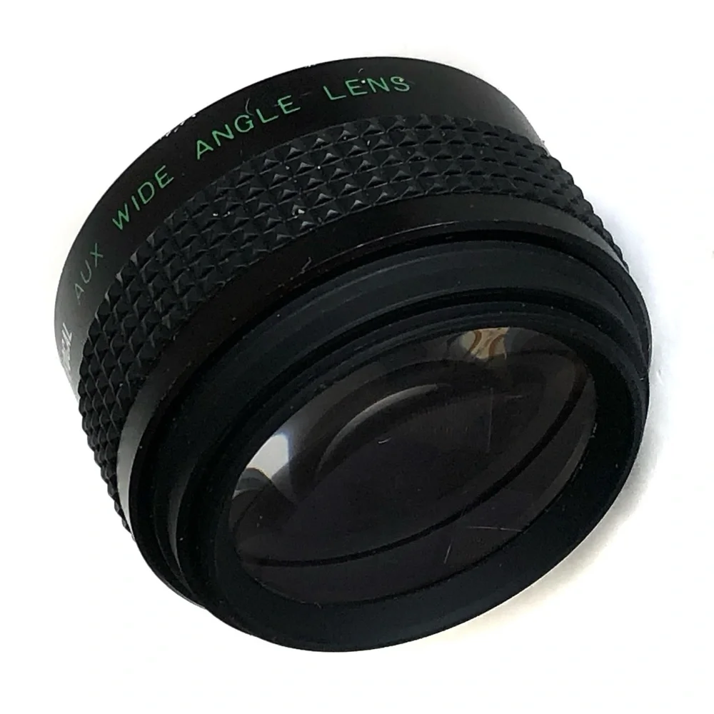 Vintage Focal Aux Telephoto & Focal Aux Wide Angle Lens Made In Japan